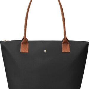 KALIDI Tote Bag for Women Nylon Top-Handle Purse,Shoulder Hobo handBag with Zipp